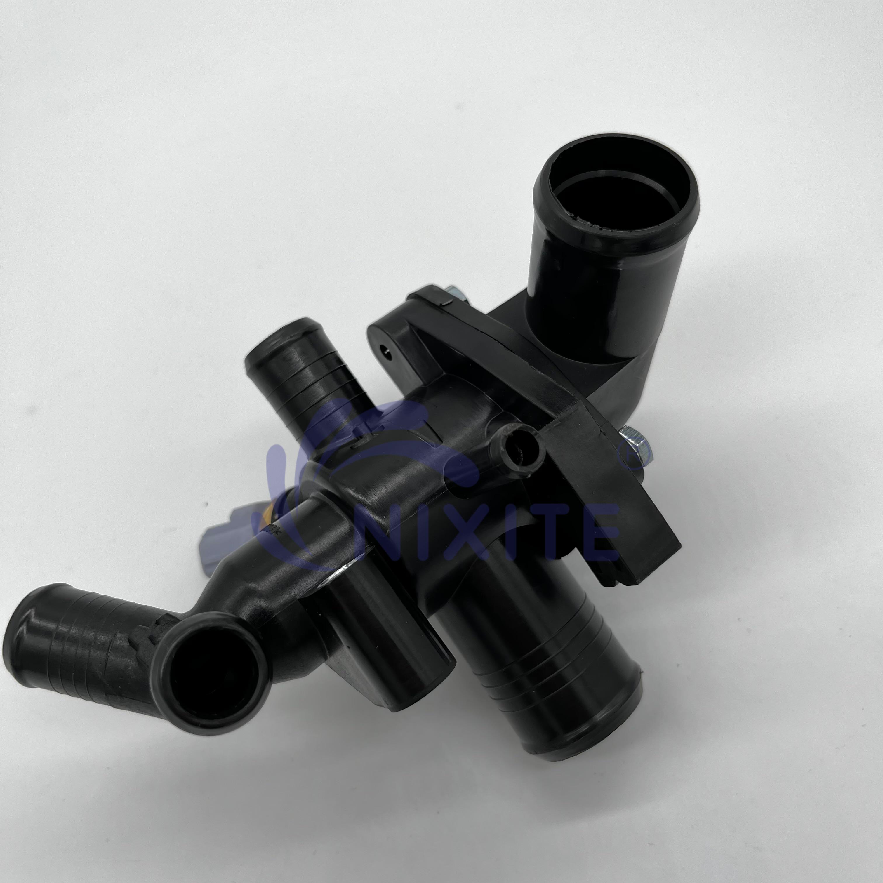 1731782, 1733253, BK3Q-8A586-AA, BK3Q 8A586 AB, U202-15-17X Engine Coolant Thermostat Housing Assembly