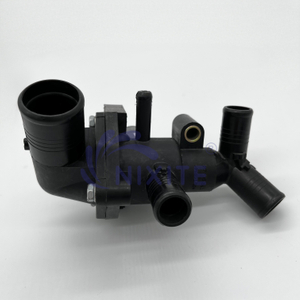 1432394, 8C1Q-8A586-AA, 6C1Q 8A586 BD Engine Coolant Thermostat Housing Assembly