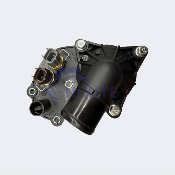 4L5E 8594 AA, 4L5E 8A586 BB, 4L5E 8A586 AB Engine Coolant Thermostat Housing Assembly