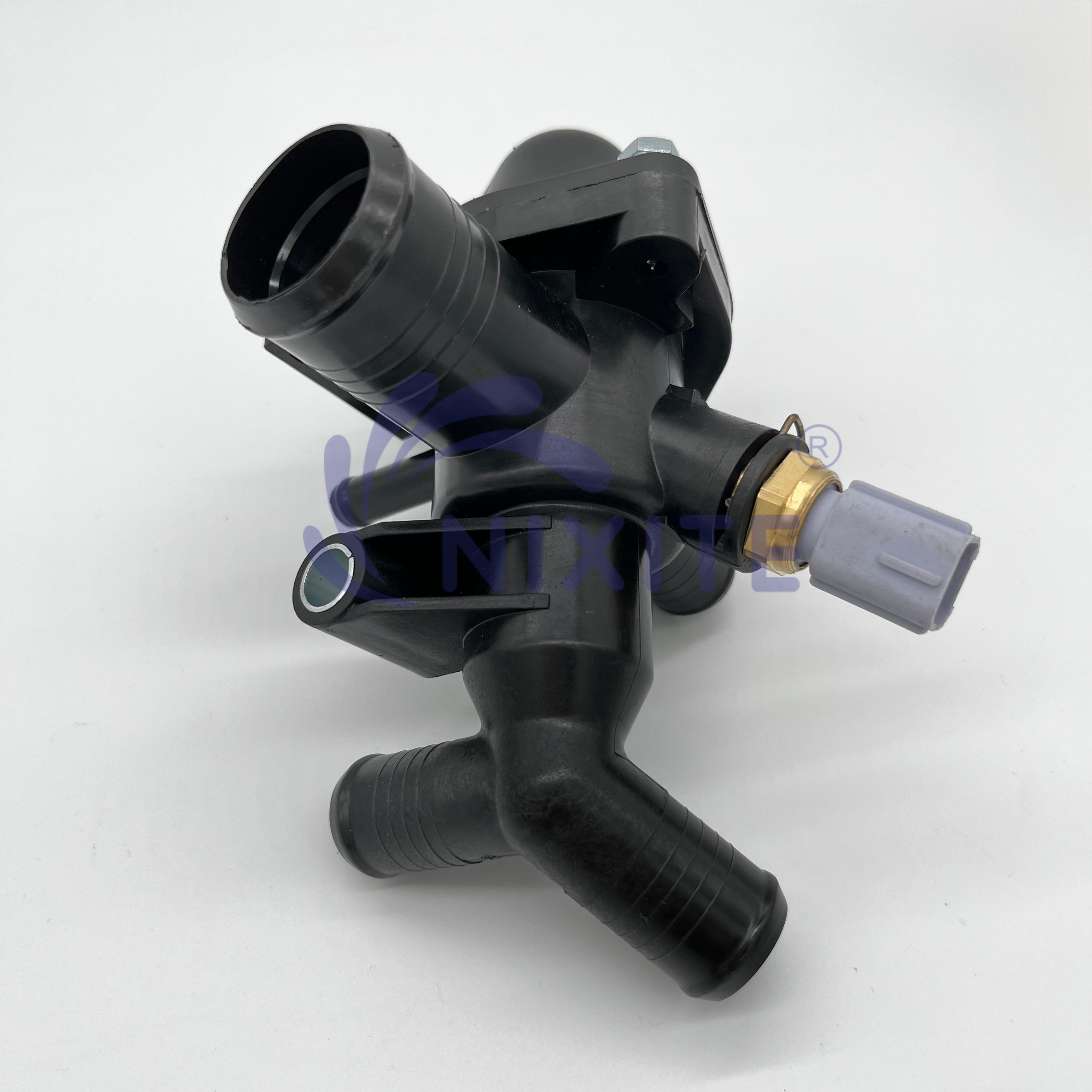 1731782, 1733253, BK3Q-8A586-AA, BK3Q 8A586 AB, U202-15-17X Engine Coolant Thermostat Housing Assembly