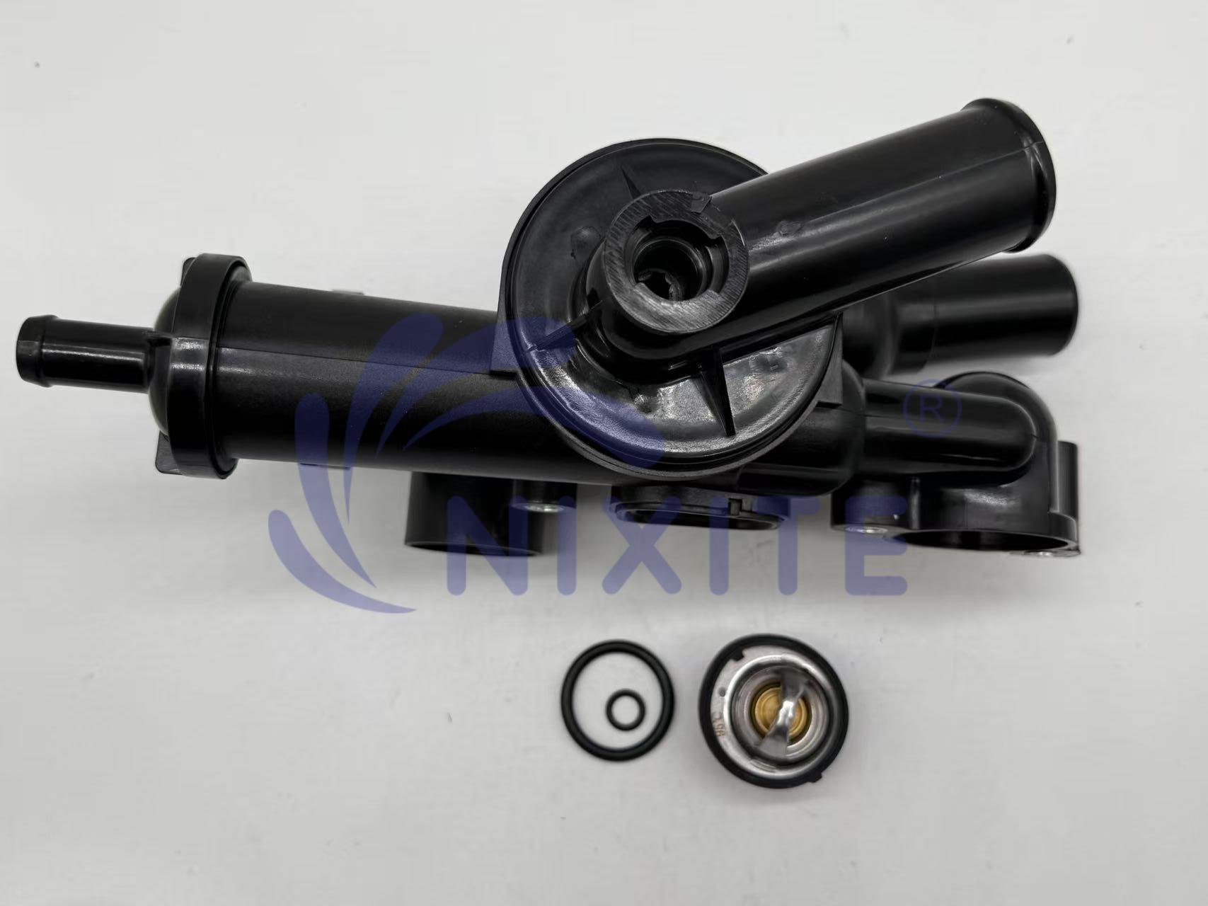 4884571AB, 4884873AA, 55111017AC, 55111016AD Engine Coolant Thermostat Housing Assembly