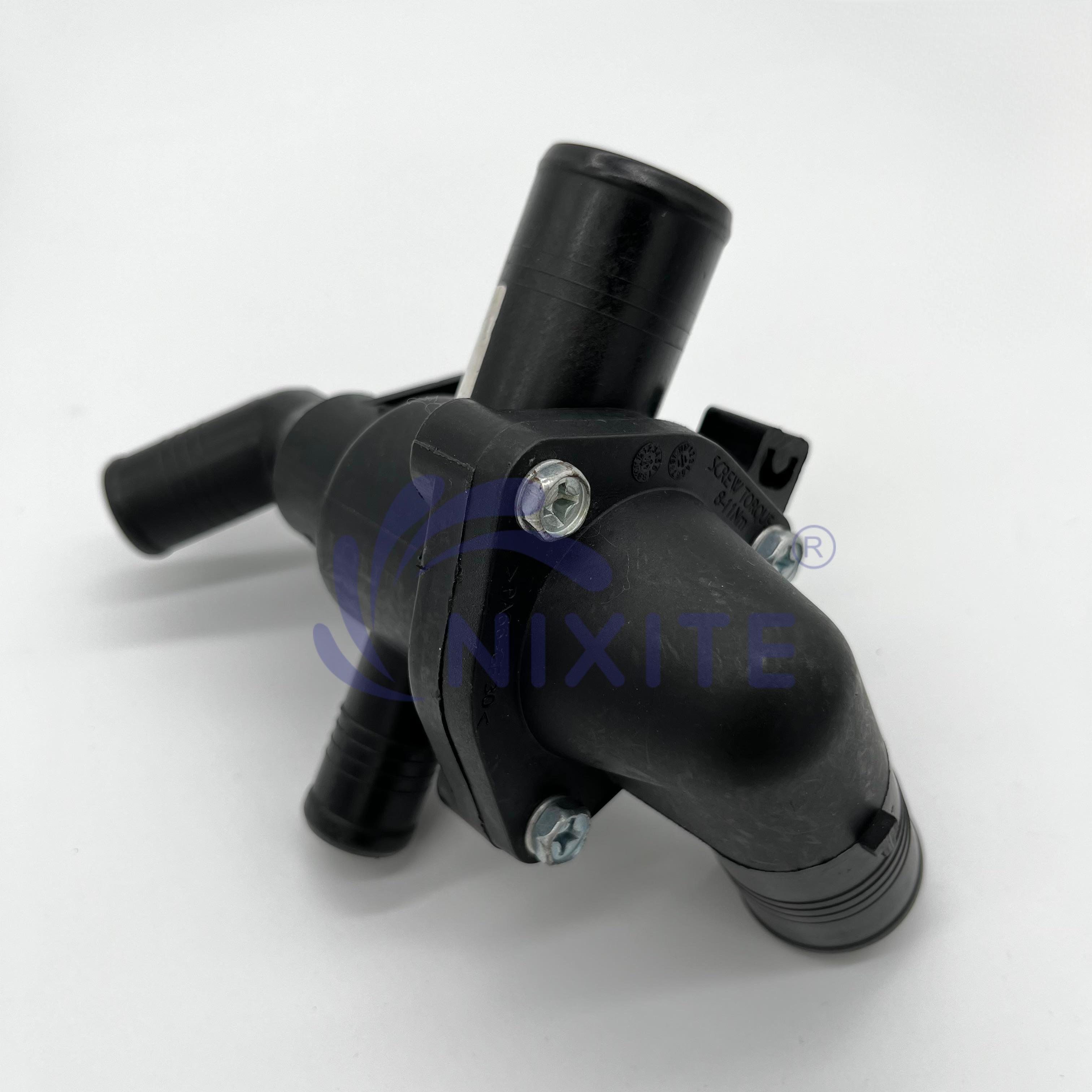 1432394, 8C1Q-8A586-AA, 6C1Q 8A586 BD Engine Coolant Thermostat Housing Assembly