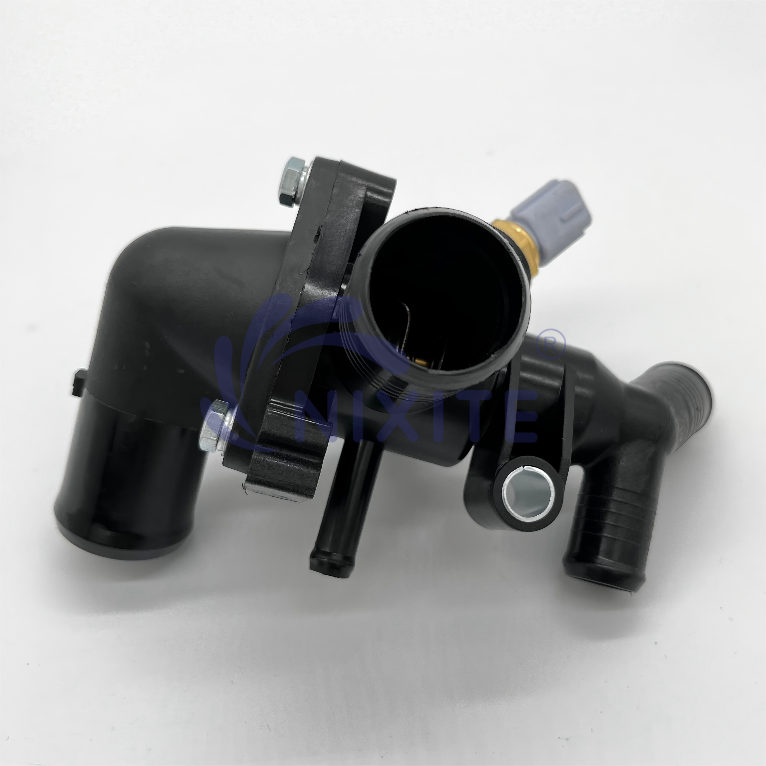 1731782, 1733253, BK3Q-8A586-AA, BK3Q 8A586 AB, U202-15-17X Engine Coolant Thermostat Housing Assembly