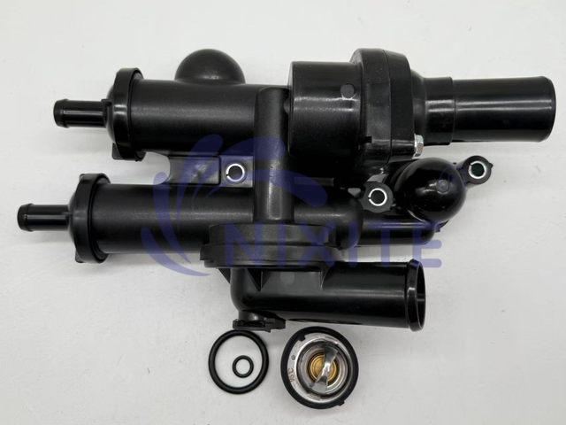 4884571AB, 4884873AA, 55111017AC, 55111016AD Engine Coolant Thermostat Housing Assembly