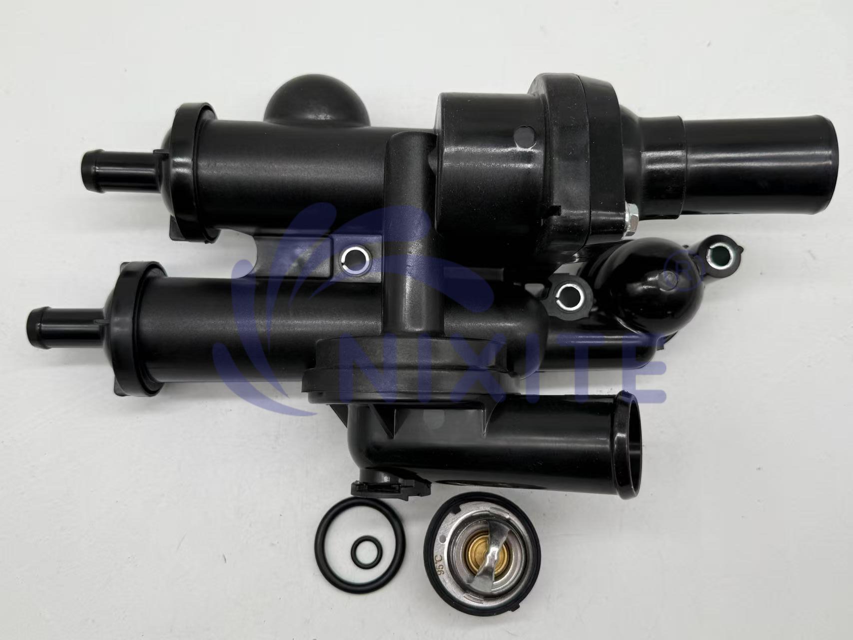 4884571AB, 4884873AA, 55111017AC, 55111016AD Engine Coolant Thermostat Housing Assembly